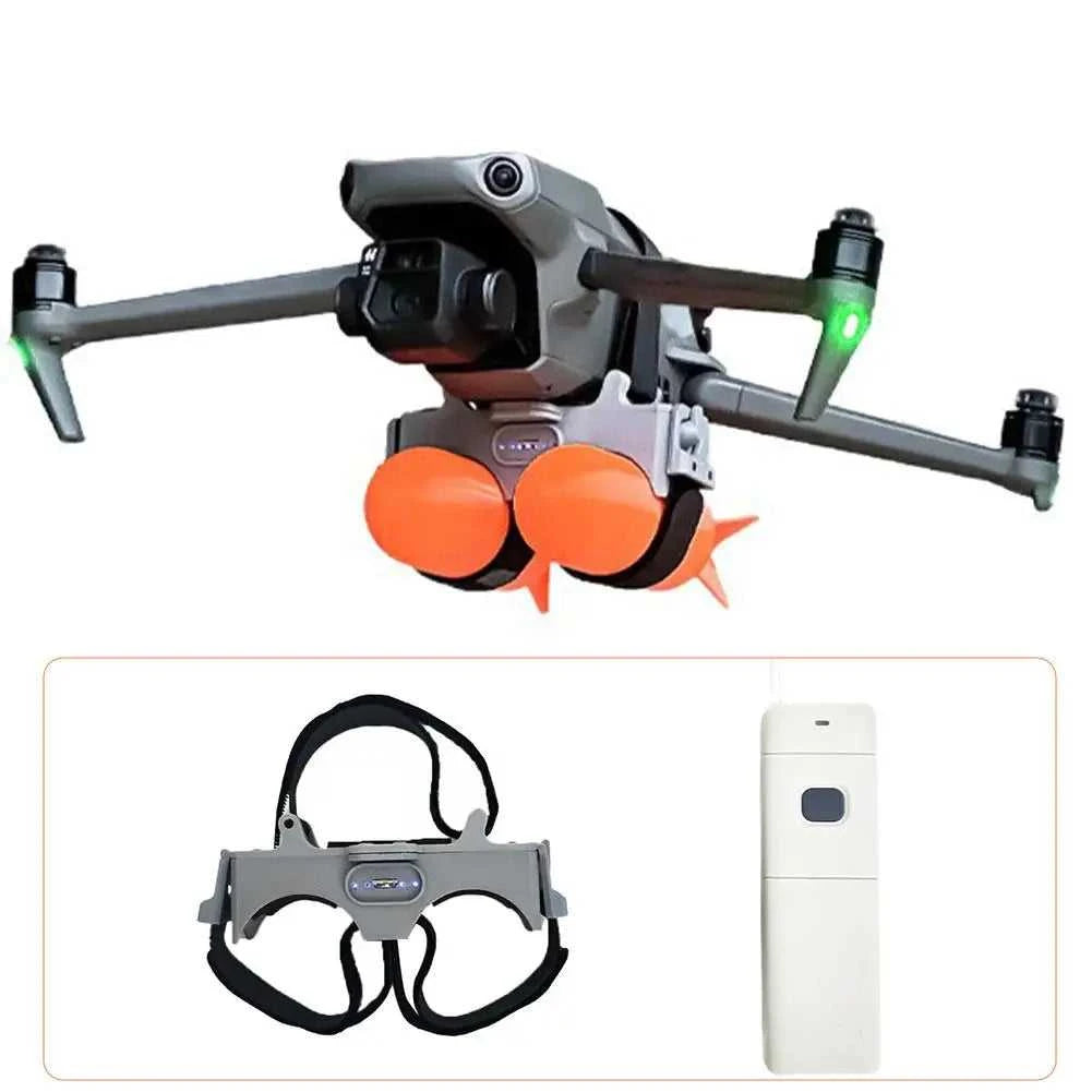 Drone Dropper for dji Air2 Mavic 4 3 Etc Dual-thrower Drone Launcher For Outdoor Rescue, Delivering Supplies, Delivering Flowers The jack market .AU The jack market .AU Drones $ 100 14:200006152#for most drones;200007763:201441035#CN