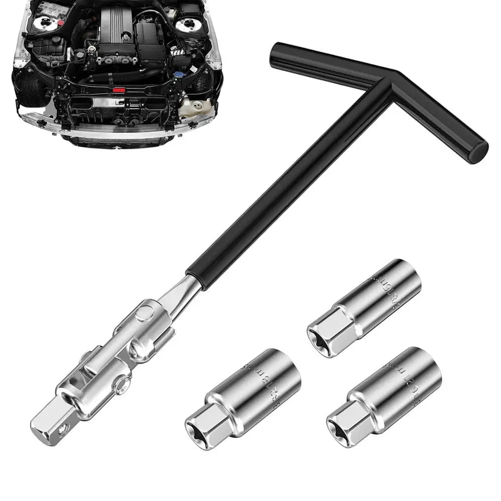 Spark Plug Sleeve T-shape 16/18/21mm  Auto Motorcycle Spark Plug Removal Tools 4PCS Auto Repair Tool Set  Removal Tool