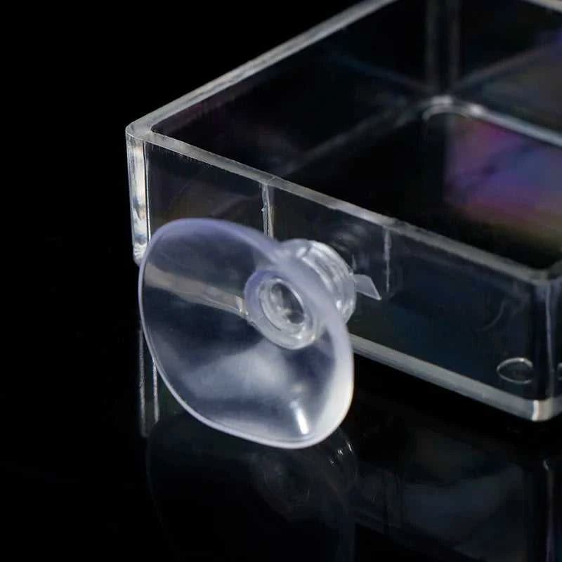 【F】Aquarium Feeder Acrylic Transparent Fish Round Square Dishes Shrimp Food Box Fish And Shrimp Feeding Accessories The jack market .AU The jack market .AU Fishing Gear $ 22 14:691#E