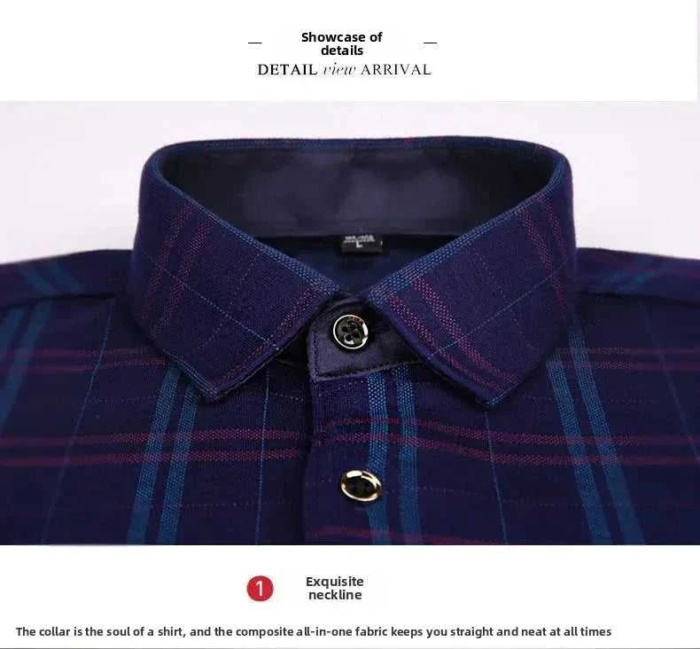 High Quality Men's Clothing 2026 Men Long Sleeve Thick Warm Shirt Tops Fashion Men Print Handsome Versatile Shirts Formal Shirts The jack market .AU The jack market .AU Men Fashion $ 43 14:771#6F HB622;5:4183#3XL(80-90KG)
