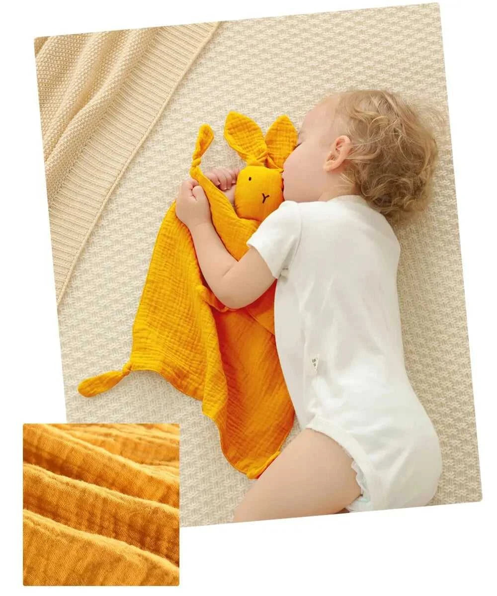 Muslin Baby Comfort Towel Cotton Comforter Blanket Soft Newborn Sleeping Dolls Kids Fashion Sleep Toy Soothe Appease Towel Bibs The jack market .AU The jack market .AU Mum & Kids: Essential Products for Every Family $ 22 14:175#SU1017 Blue