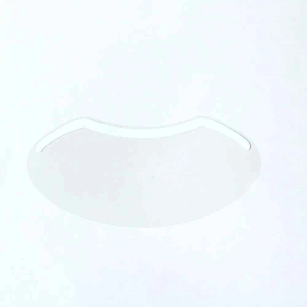 50pcs Clear Plastic Face Shields – Ultimate Makeup & Haircut Protection for Professionals