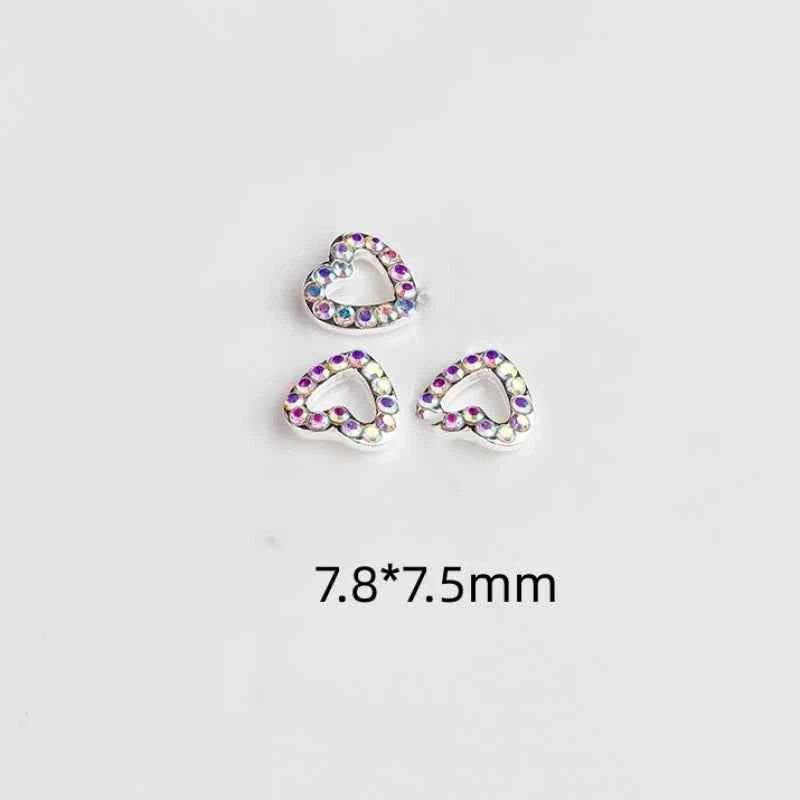 3/4pcs Dental Tooth Gems Flat Bottom Drill Crystal Rhinestone Acrylic Tooth Beauty Diamond Ornaments DIY Teeth Jewelry