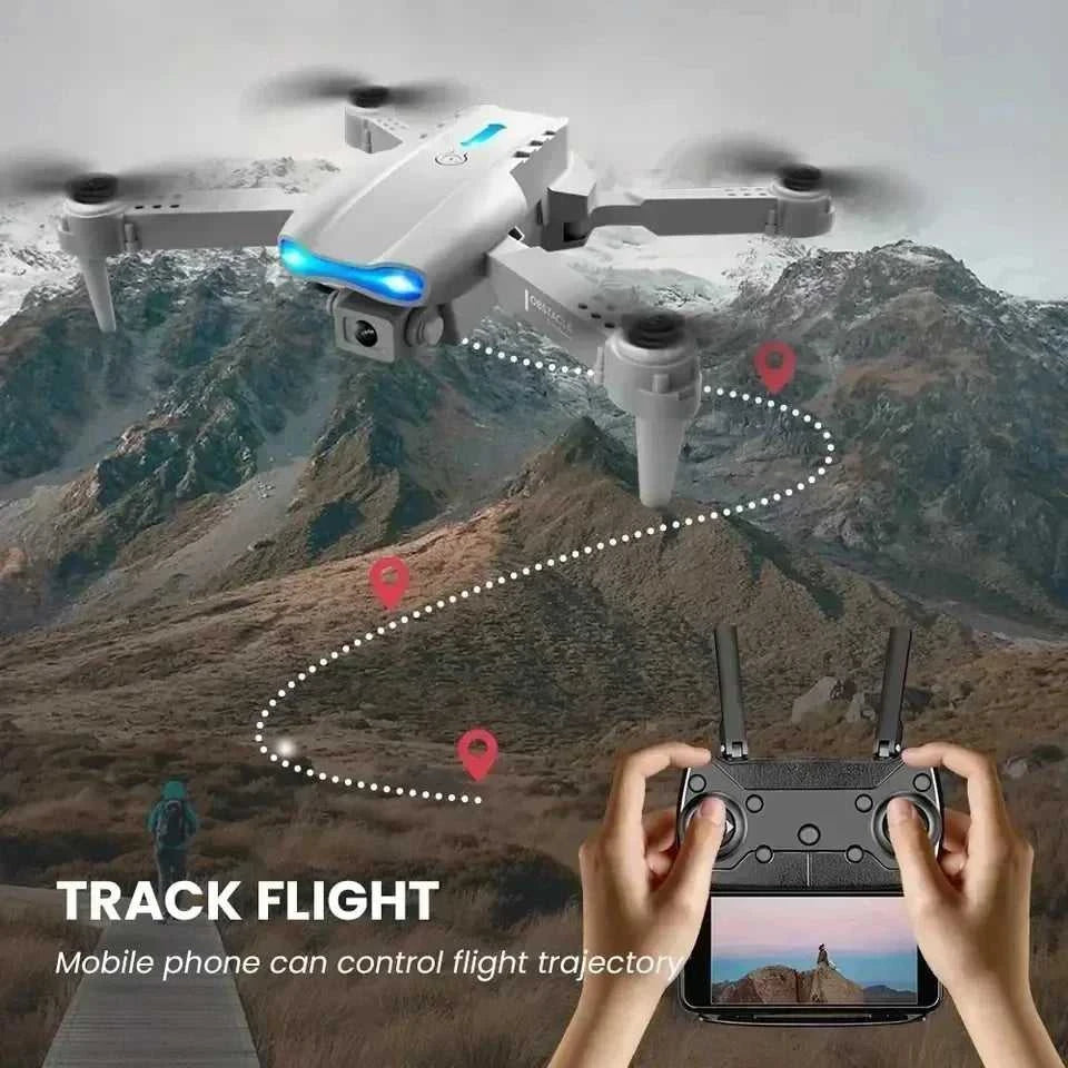 New E99Pro RC Drone 4K Professinal With Wide Angle Dual HD Camera Foldable RC Helicopter 5G WIFI FPV Height Hold Apron Sell The jack market .AU The jack market .AU Drones $ 75 14:193#E99-Dual-4K-Bag-Box