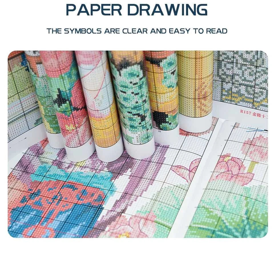 Joy Sunday Alpine Village Landscape Cross Stitch DIY Embroidery Complete Kit 16CT 14CT 11CT Handicraft Hobby Sewing Needlework The jack market .AU The jack market .AU Home $ 53 200001674:200013173#11CT White Cloth