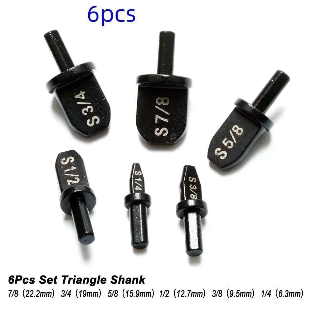 HexaPro Tube Expander Set - 5-Piece Swaging & Flaring Tool for Air Conditioners (1/2", 1/4", 3/4", 5/8", 3/8")