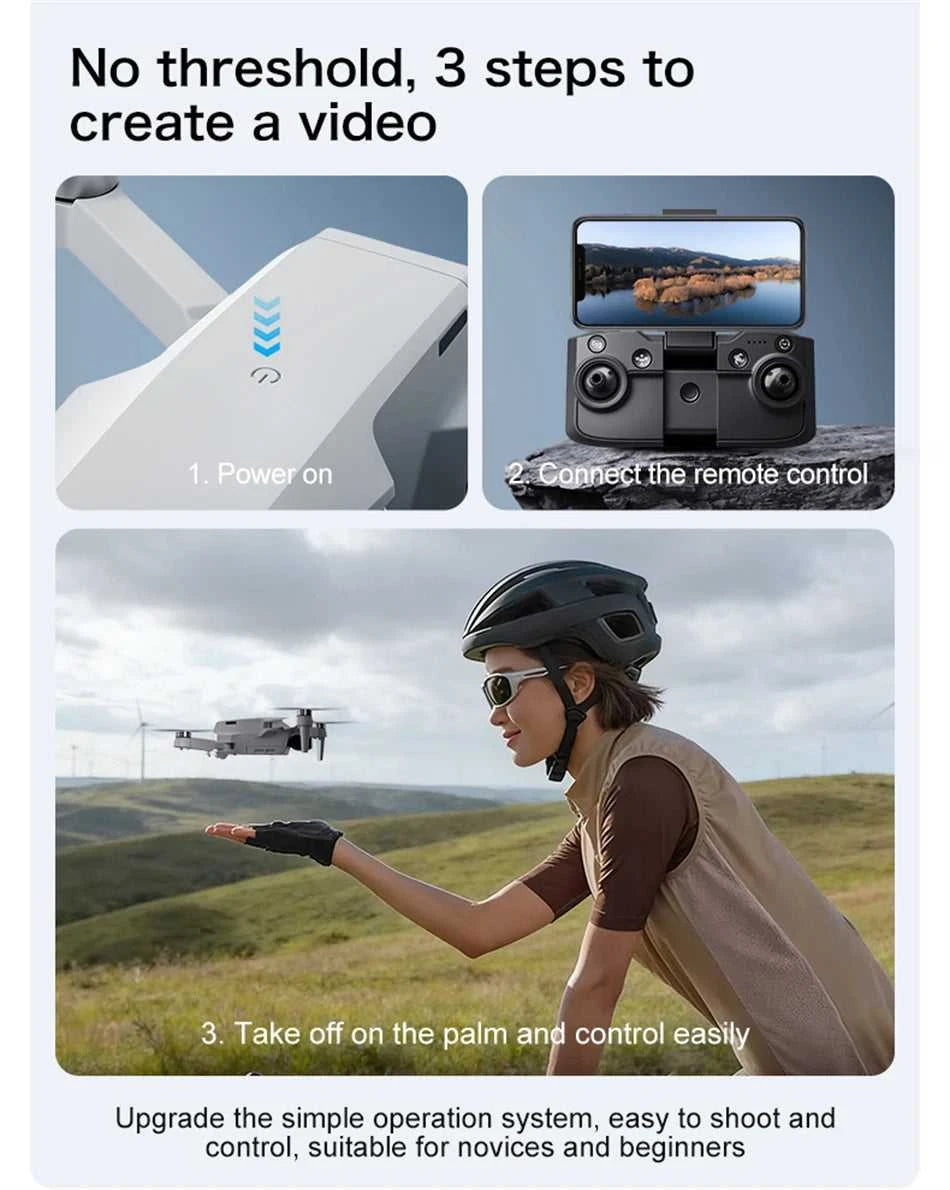 Aeri100 Drone with VR Optical Flow Positioning Brushless Motor HD Aerial Photography Dual Camera Remote Control Aircraft child The jack market .AU The jack market .AU Drones $ 106 14:29#Gray-4K-1B;200000828:201589807#For Xiaomi