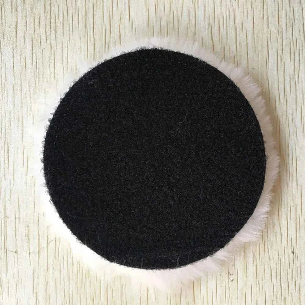 5Pcs Car Polishing Pad Wool Polishing Disc Car Body Waxing Buffing Pad Paint Care Polisher Pad Car Cleaning Tools 3/4/5/6/7 Inch