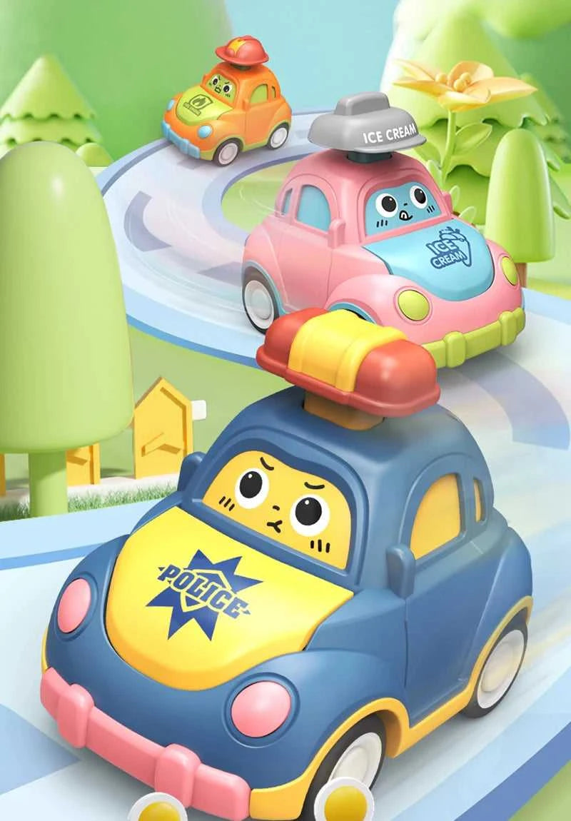 Baby Toys Car Mini Press and Go Vehicles Cartoon Train Toys Montessori Educational Game Inertia Pull Back Cars Kindergarten Gift The jack market .AU The jack market .AU Little Wonders $ 50 14:173#Red;200007763:201336100