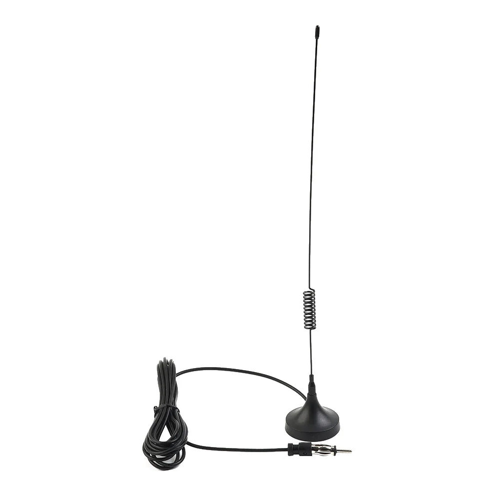 Auto Stereo Radio FMAM Signal Aerial, Car Signal Booster Antenna, Dual Band 144/430Mhz, 31cm Antenna Length, Easy Installation