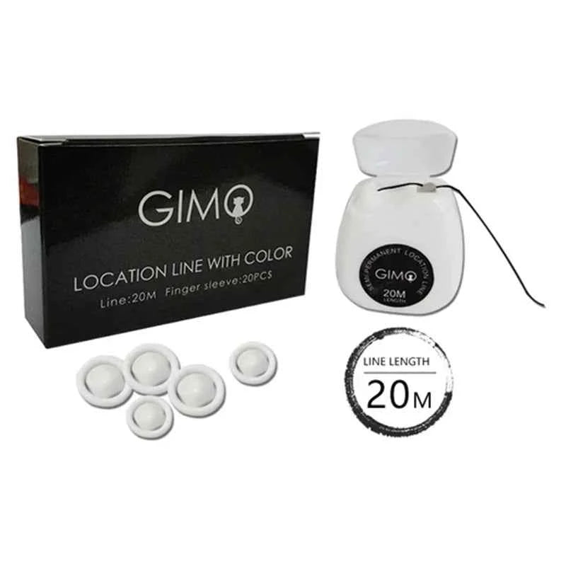 Microblading Mapping String - Liquid-Free Eyebrow Positioning Tool for Perfect Makeup Application