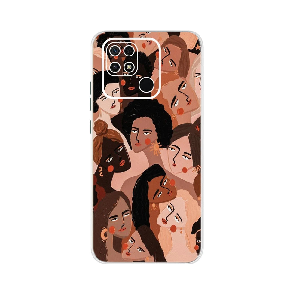 For Cover Redmi 10 Case Silicon Back Cover Phone Case For Xiaomi Redmi 10 2022 Soft coque TPU Redmi 10a 10c Clear bumper etui