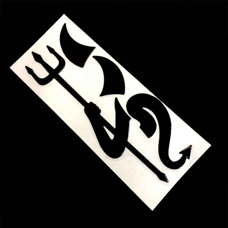 PVC 3D Devil Style Demon Sticker Cool Devil 3D Car Sticker Auto Styling  Logo PVC Decals Decoration Car Styling DIY Accessories