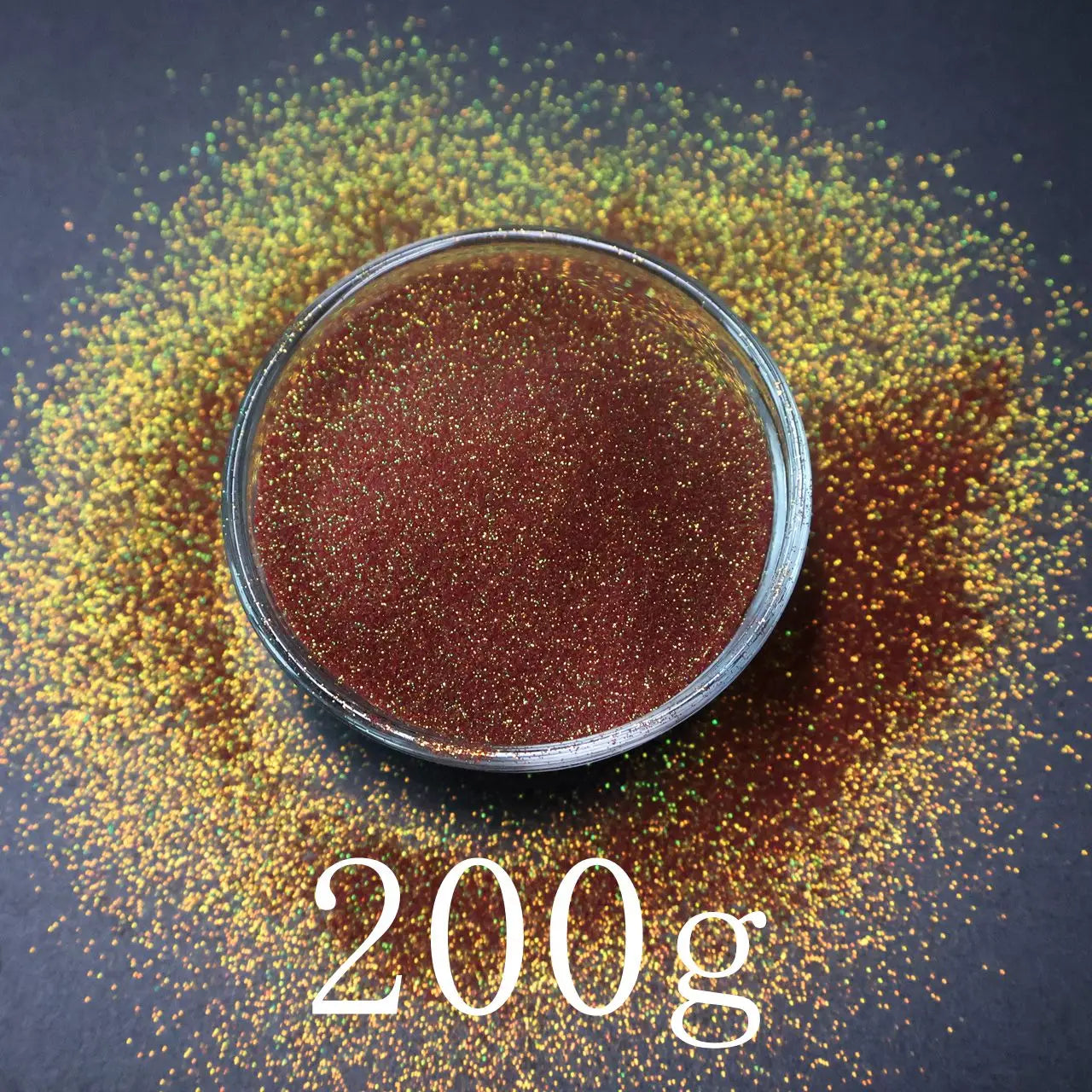 0.1mm Extra Fine Holographic White Colorful Shinning Glitter Spangle Dust for DIY lipstick,Cosmetics,Nail Art Craft Decoration