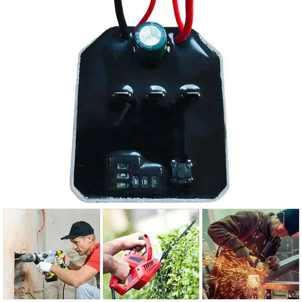 60A Angle grinder control board Brushless Lithium Power Tool Speed Switch Controller Speed Switch Electric Wrench Board