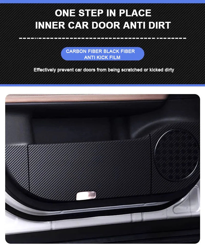Car Door Anti-Dirty Anti-Collision Pad Protection Stickers Accessories For Chevrolet Cavalier 2016 2017 2018 2019 2020 2021 2022