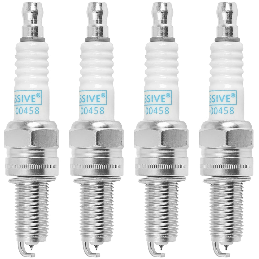 4x 09482-00458 Iridium Spark Plugs For Kawasaki ZR 1100 ZRX 400 ZX-6R ZX-7R Suzuki GSF 650 GSR 600 GSX 1300 600 750 GSX-R RF