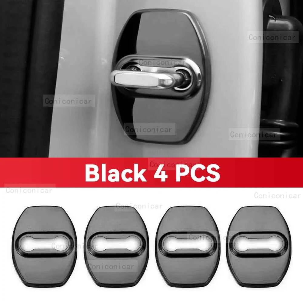 Car Door Lock Protector Cover Stainless Steel For GMC SIERRA 2015-2023 Protect Buckle Anti-rust Decoration Accessories
