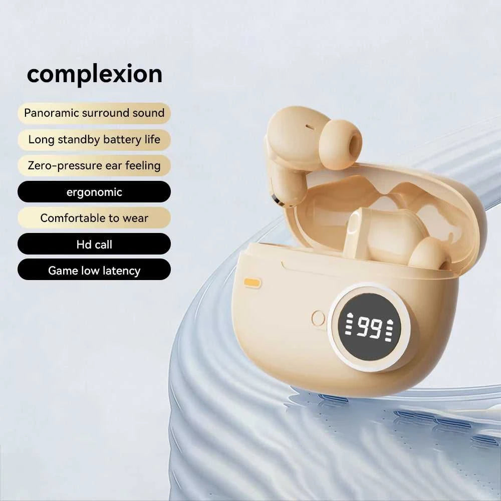 Bluetooth 5.4 Headphones True Wireless In-ear Long Noise Reduction TWS Sports High Sound Quality Digital Display Screen Earplugs The jack market .AU The jack market .AU Accessories Electronics $ 54 14:29#White