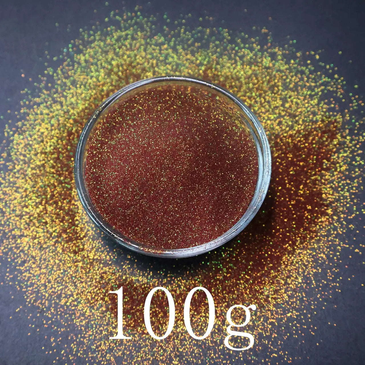 0.1mm Extra Fine Holographic White Colorful Shinning Glitter Spangle Dust for DIY lipstick,Cosmetics,Nail Art Craft Decoration