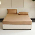 Natural Mulberry Silk Fitted Sheet Pure Silk Mattress Cover for Single Double King Queen Size Bedding High End Luxury Bed Cover The jack market .AU The jack market .AU Home $ 72 14:200002984#Latte Brown;5:200013267#90x200x30cm