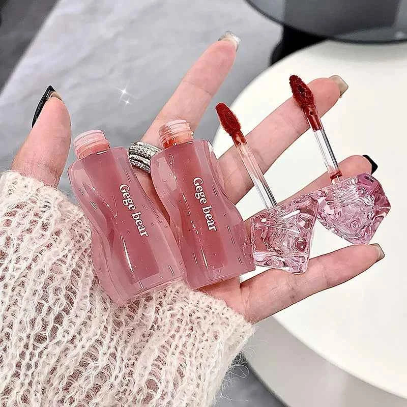 Gege Bear Velvety Cream Lip Mousse - Highly Pigmented, Nourishing Formula with Soft, Long-Lasting Texture