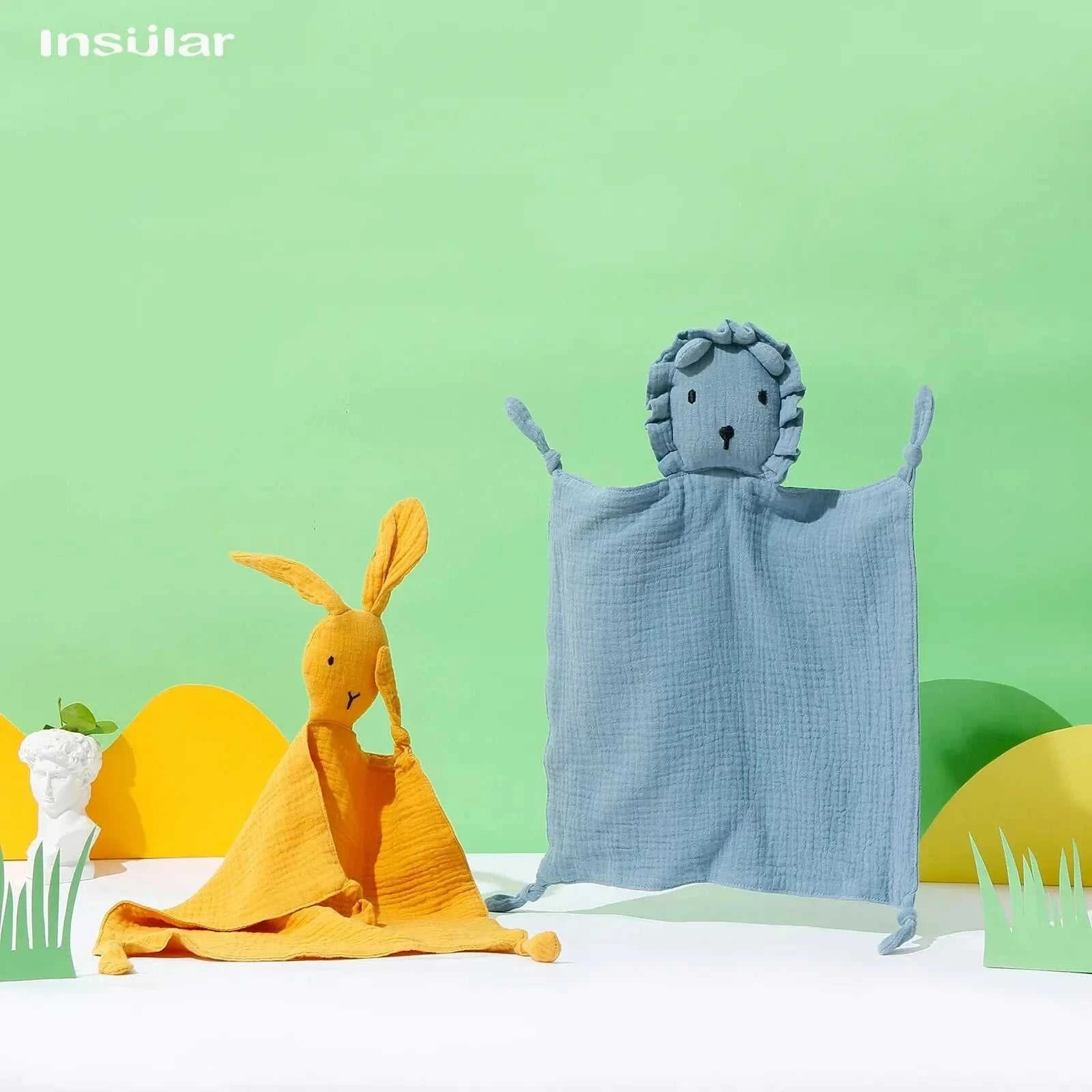 Muslin Baby Comfort Towel Cotton Comforter Blanket Soft Newborn Sleeping Dolls Kids Fashion Sleep Toy Soothe Appease Towel Bibs The jack market .AU The jack market .AU Mum & Kids: Essential Products for Every Family $ 22 14:175#SU1017 Blue