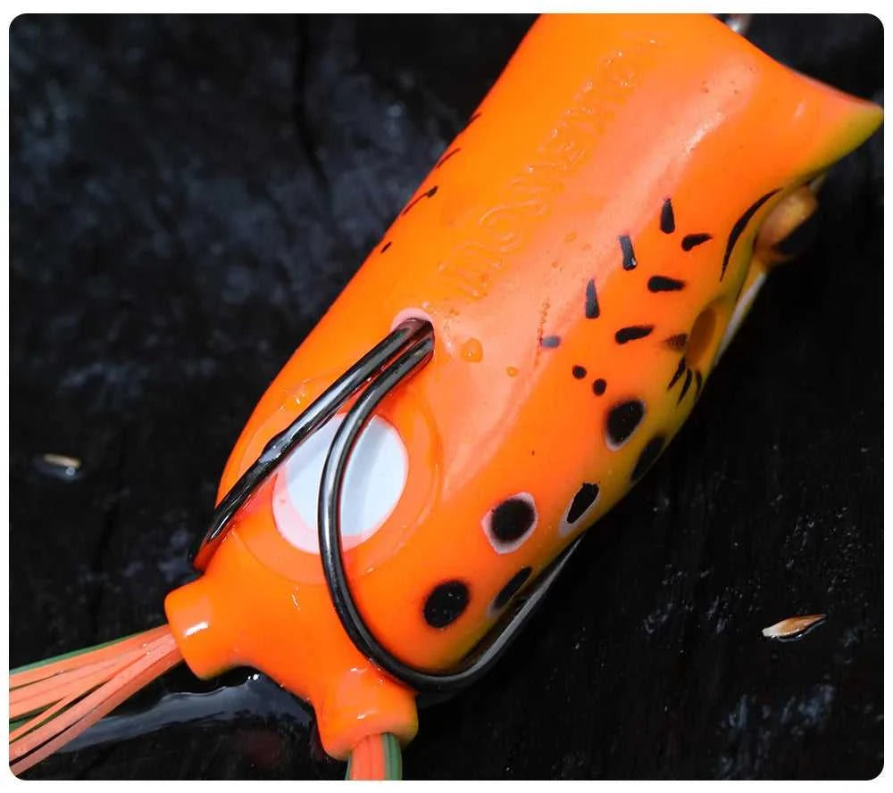 Big Mouth Topwater Frog Lures Durable Lifelike Silicone Bass Bait Floating Realistic for Pike Snakehead Salmon Trout Catfish The jack market .AU The jack market .AU Fishing Gear $ 21 14:200002984#D