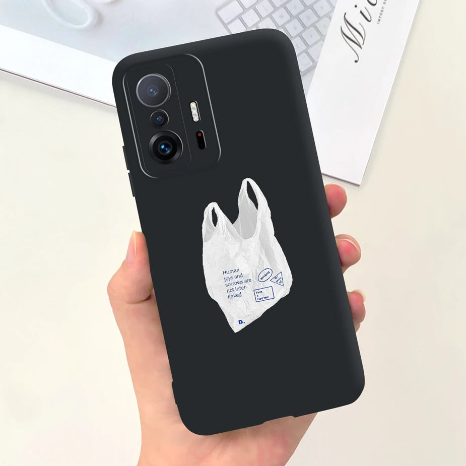 Xiaomi 11T Pro Case - Cute Cartoon Design, Soft Silicone Protection for Xiaomi Mi 11T Pro & 11TPro