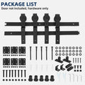 Heavy Duty Bi-Folding Sliding Barn Door Hardware Kit Quiet Side-Mounted Roller – 2/4 Bifold Doors For Closet Laundry Bedroom The jack market .AU The jack market .AU Home $ 150 14:350850#72in for 4 Doors;200007763:201336101