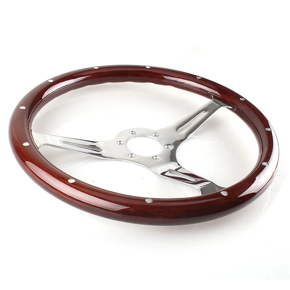 Auto Parts Universal Decorative personalized classic wood Car accessories car steering wheel for racing cars