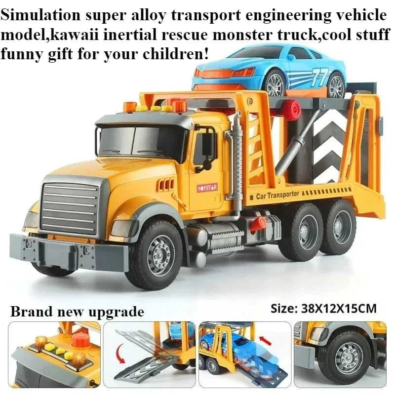 Cool Stuff Toy Car Funny Gift-Kawaii Large Transport Car Model,Cool Inertial Rescue Monster Truck,Toys for Kids 2 To 4 Years Old The jack market .AU The jack market .AU Little Wonders $ 102 14:193#A