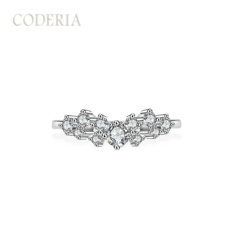 Certified All Moissanite Lady Rings Pass Diamond Test Silver S925 Ring Premium Diamond Jewelry Birthday Gift The jack market .AU The jack market .AU Jewellery & Chains $ 83 200000369:699