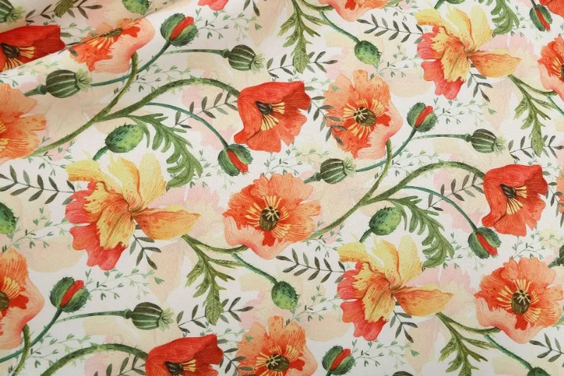 Vintage Charm Summer Midi Dress - Cute Print, Ruched Bust, High Waist for Effortless Beach Style
