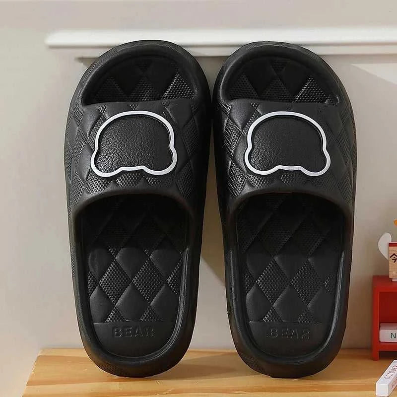Evshine Women Flat slippers Women Shoes EVA Bathroom Slippers Summer Cartoon Bear Slippers Outdoor Casual Soft Beach Slippers The jack market .AU The jack market .AU Step Up Your Style: Trendy Shoes for Every Occasion! $ 60 14:9859092#White;200000124:200000337#42-43;200007763:201336100