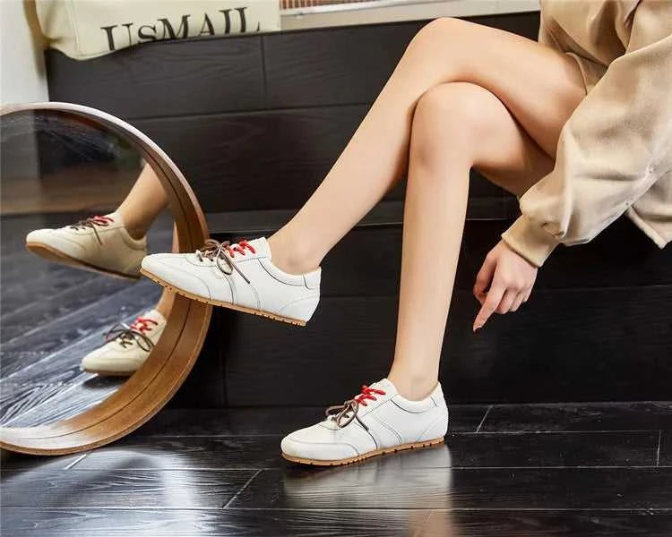 AIYUQI German Training Shoes Female Genuine Leather 2026 New Spring Flat Sneakers Ladies Casual Forrest Gump Shoes Women The jack market .AU The jack market .AU Step Up Your Style: Trendy Shoes for Every Occasion! $ 122 14:201447389#Leopard print;200000124:100010482;200007763:201336100