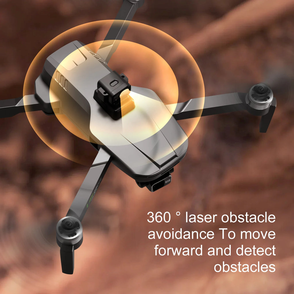 2024 NewS155 Drone With 8K Camera A22 360° Laser Obstacle Avoidance 5G Digital Image Transmission PTZ Anti-Shake EIS Camera FPV
