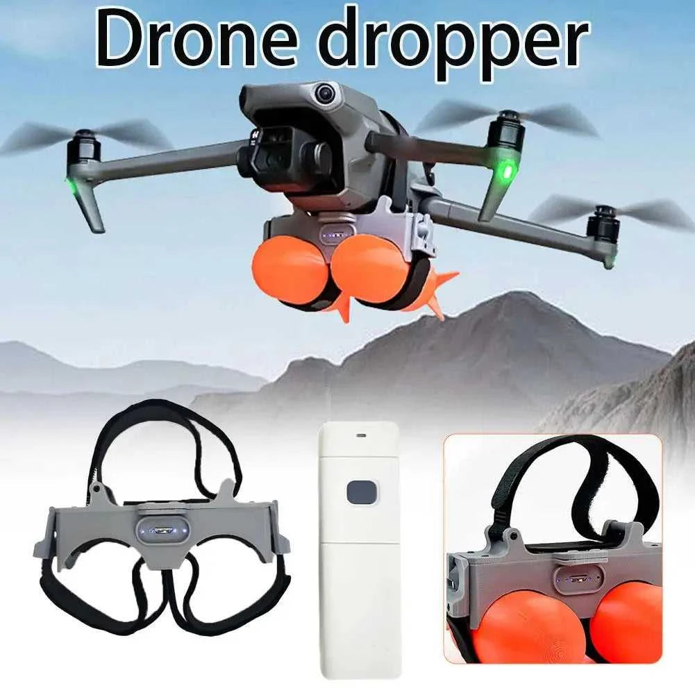 Drone Dropper for dji Air2 Mavic 4 3 Etc Dual-thrower Drone Launcher For Outdoor Rescue, Delivering Supplies, Delivering Flowers The jack market .AU The jack market .AU Drones $ 100 14:200006152#for most drones;200007763:201441035#CN