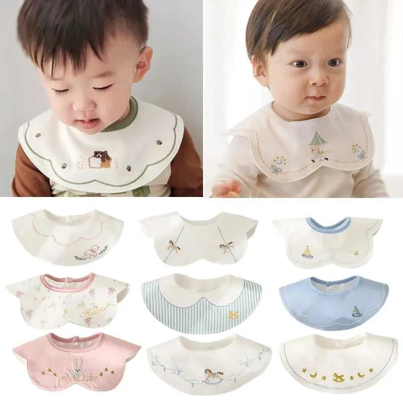 3PCs New Waterproof Cotton Baby Bibs Korean Cartoon Embroidery Newborn Burp Cloths Adjustable Baby Saliva Towel Baby Accessories The jack market .AU The jack market .AU Mum & Kids: Essential Products for Every Family $ 35 14:1052#D