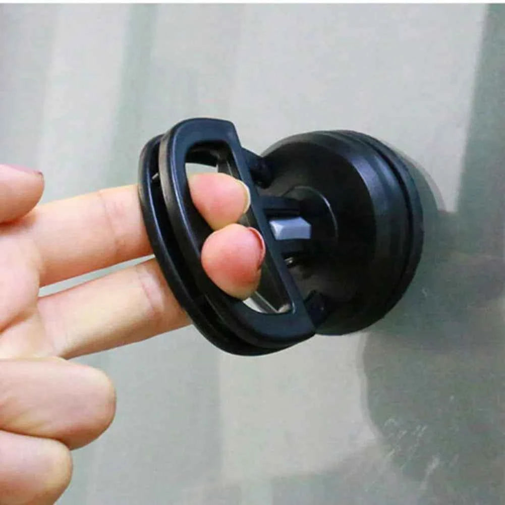 Mini Suction Cup Lifter Glass Puller Sucker Plastic Repair Rubber 1pc Tool 4.72in Dent Panel 5.31*5.12*4.72in Blue