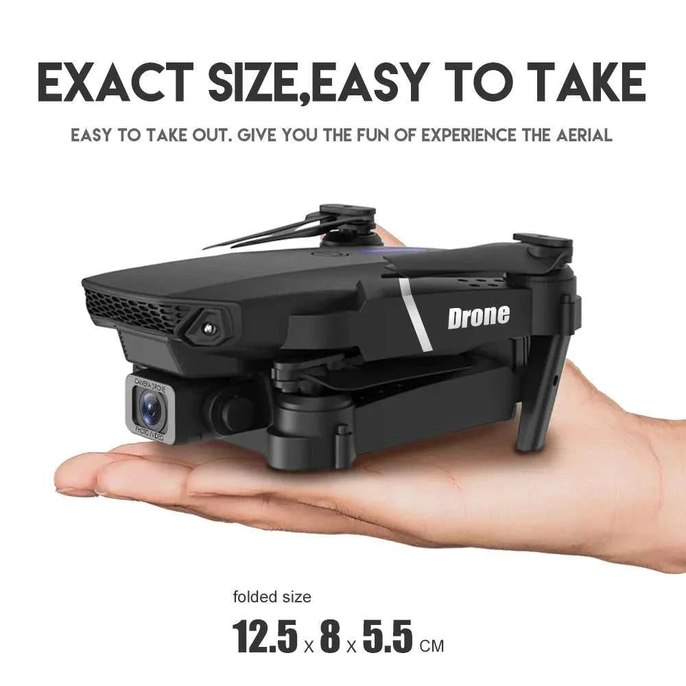 E88pro Drone Professional Dron Optical Flow 4k Dual Camera Aerial Photography Four Axis Aircraft RC Quadrotor children's toys The jack market .AU The jack market .AU Drones $ 72 14:1052#Gray-Two Camera