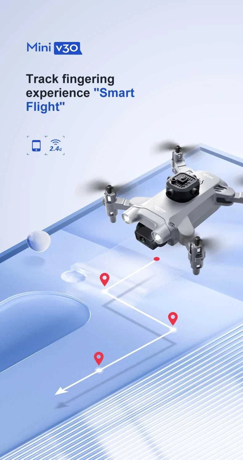 4DRC V30 Mini Drone with Camera HD 4K 1080P FPV RC Drones Profesional Five-sided Obstacle Avoidance Helicopter Drone Toy The jack market .AU The jack market .AU Drones $ 96 14:193;200007763:201336100