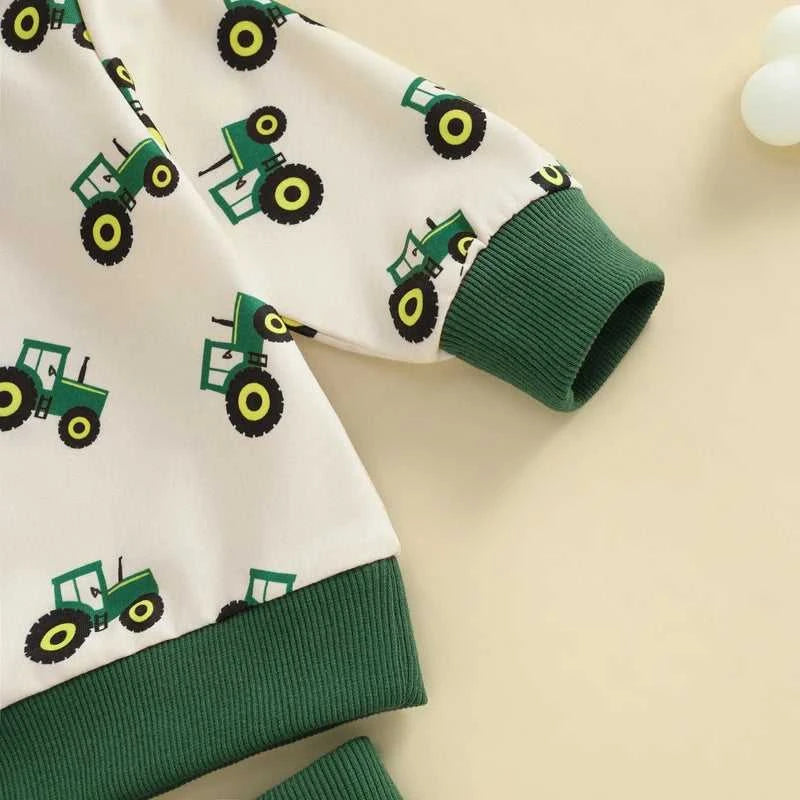 Baby Toddler Boy Spring Outfit Tractor Print Long Sleeve Sweatshirt Long Pants 2 Pcs Set Farm Clothes Tracksuit 0-3Y The jack market .AU The jack market .AU Mum & Kids: Essential Products for Every Family $ 36 14:771;200000463:200661895
