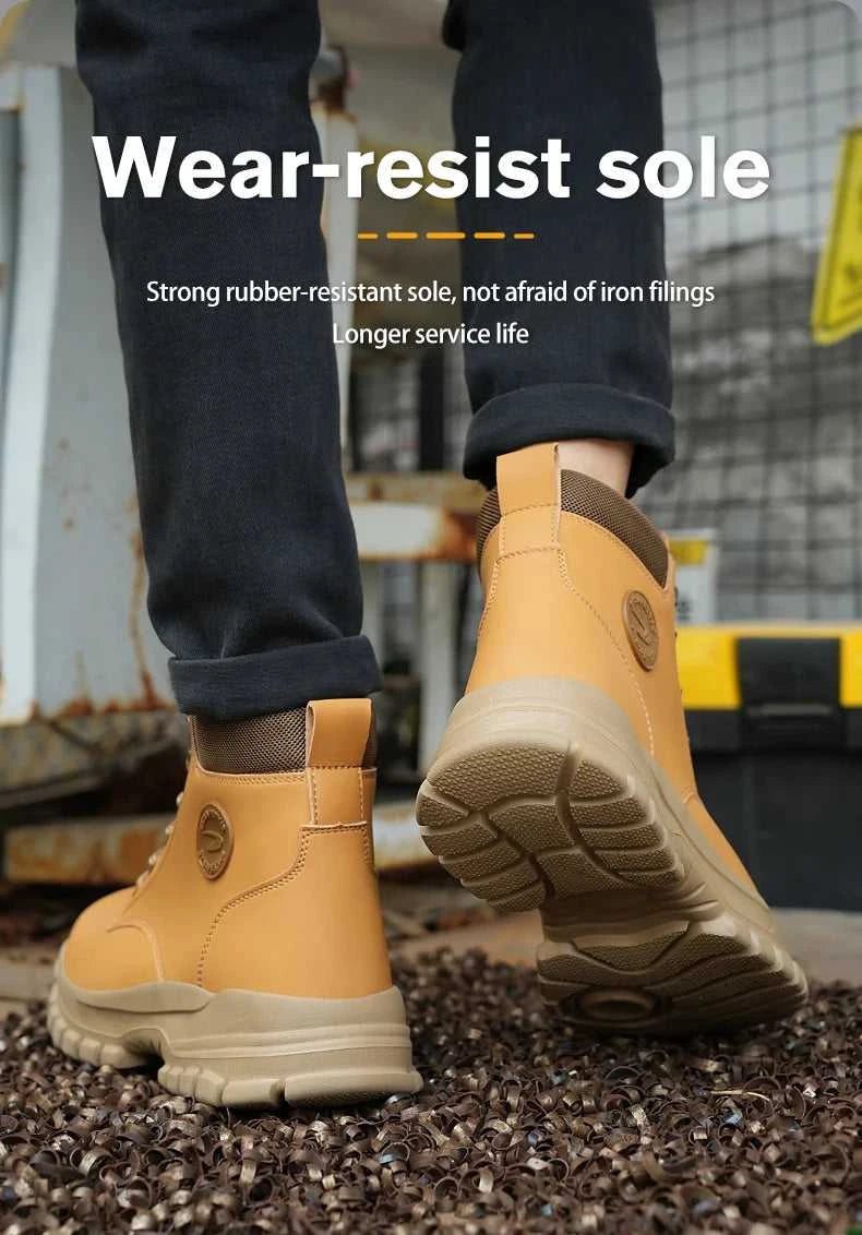 Waterproof Work Safety Shoes Men Boots Anti-smash Sneakers Steel Toe Electric Welding Boots Indestructible Male Footwear The jack market .AU The jack market .AU Step Up Your Style: Trendy Shoes for Every Occasion! $ 100 14:4602#Black;200000124:200000337
