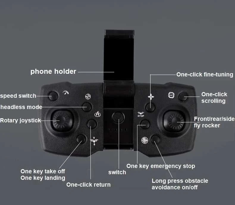Drone 8K Professional Drones 4K HD Aerial Photography Obstacle Avoidance Quadcopter Helicopter RC Distance 3000M The jack market .AU The jack market .AU Drones $ 95 14:350852#Black Avoid Dual 8K