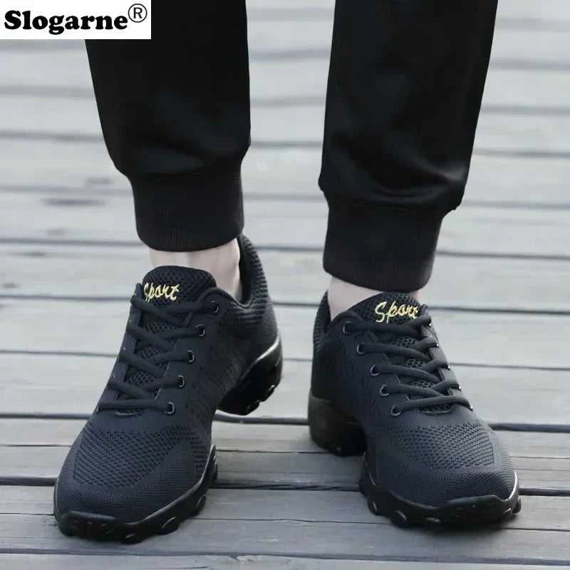 Men's Mesh Dance Shoes Male Soft Sole Yoga Shoes Man 2024 New Sports Sneakers Breathable Weaved Sports Shoes Jazz Modern Dance The jack market .AU The jack market .AU Step Up Your Style: Trendy Shoes for Every Occasion! $ 88 14:350852#White;200000124:100010487