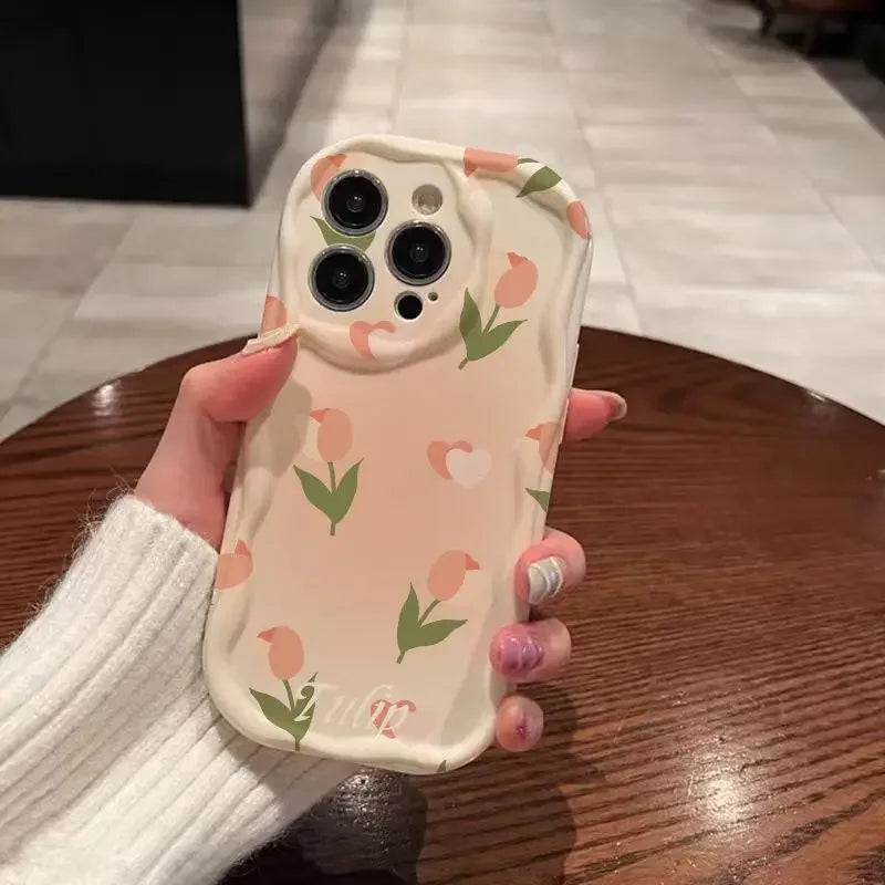 Cherry Blossom Soft Case for Xiaomi Redmi Note 13 Pro - Stylish Protection for Your Phone