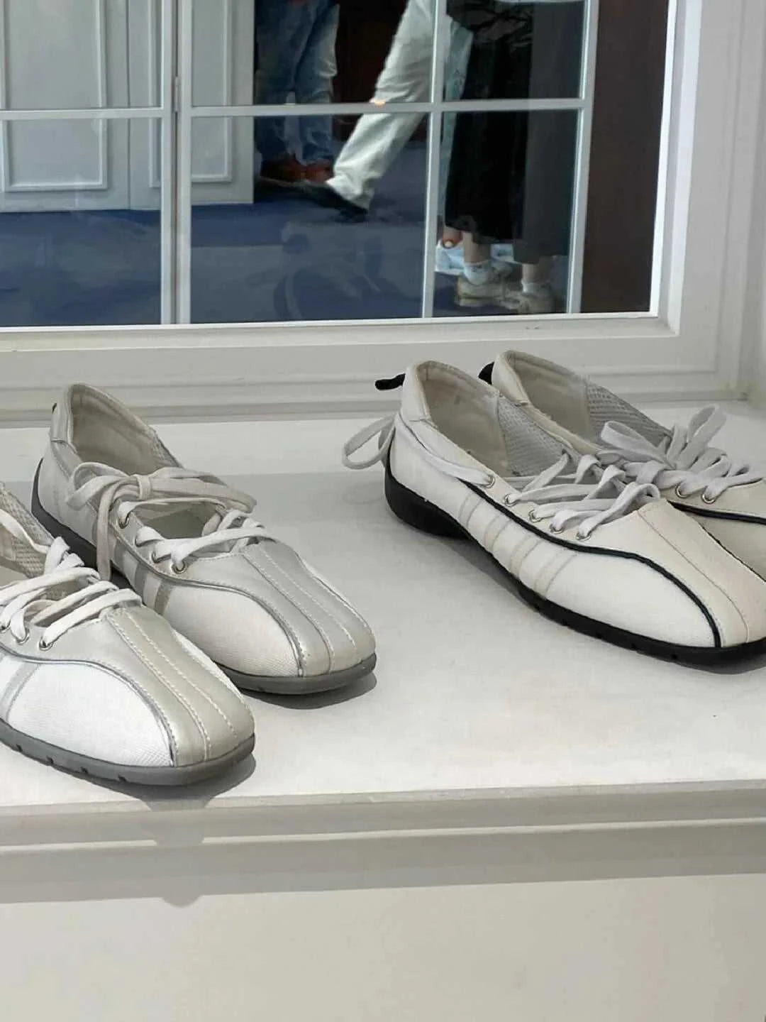 Women's ballet flats Fashion Korean ballet style lace-up retro casual shoes Comfortable lightweight ballet sneakers The jack market .AU The jack market .AU Step Up Your Style: Trendy Shoes for Every Occasion! $ 110 14:173#silver;200000124:200000364