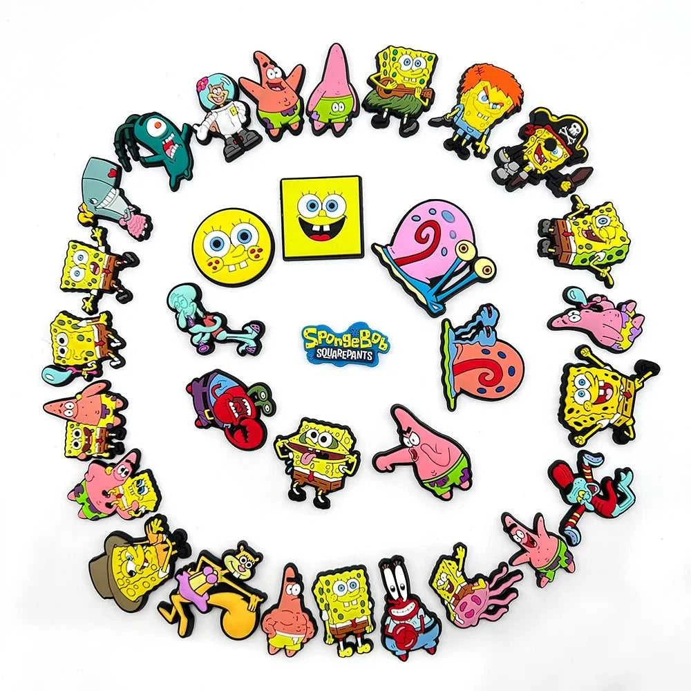1-32Pcs Spongebob Shoe Charms PVC Cartoon Shoes Accessories Decorations Buckle for Bubble Slides Sandals Kids Party Xmas Gifts The jack market .AU The jack market .AU Step Up Your Style: Trendy Shoes for Every Occasion! $ 50 14:202529824#12pcs;200007763:201336100