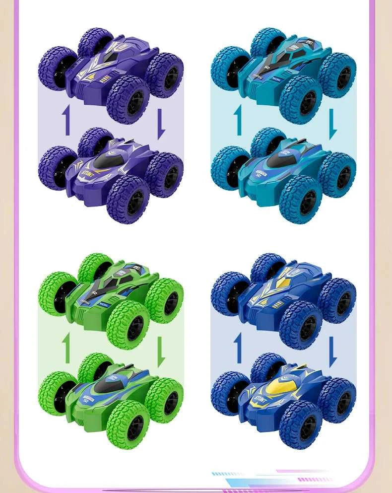 4-8 Pack 360° Rotating Stunt Car Toys - Friction Powered Toy Cars Push and Go Vehicles for Toddlers Kids Best Christmas Gift The jack market .AU The jack market .AU Little Wonders $ 58 14:200003699#Car Toys 8pcs